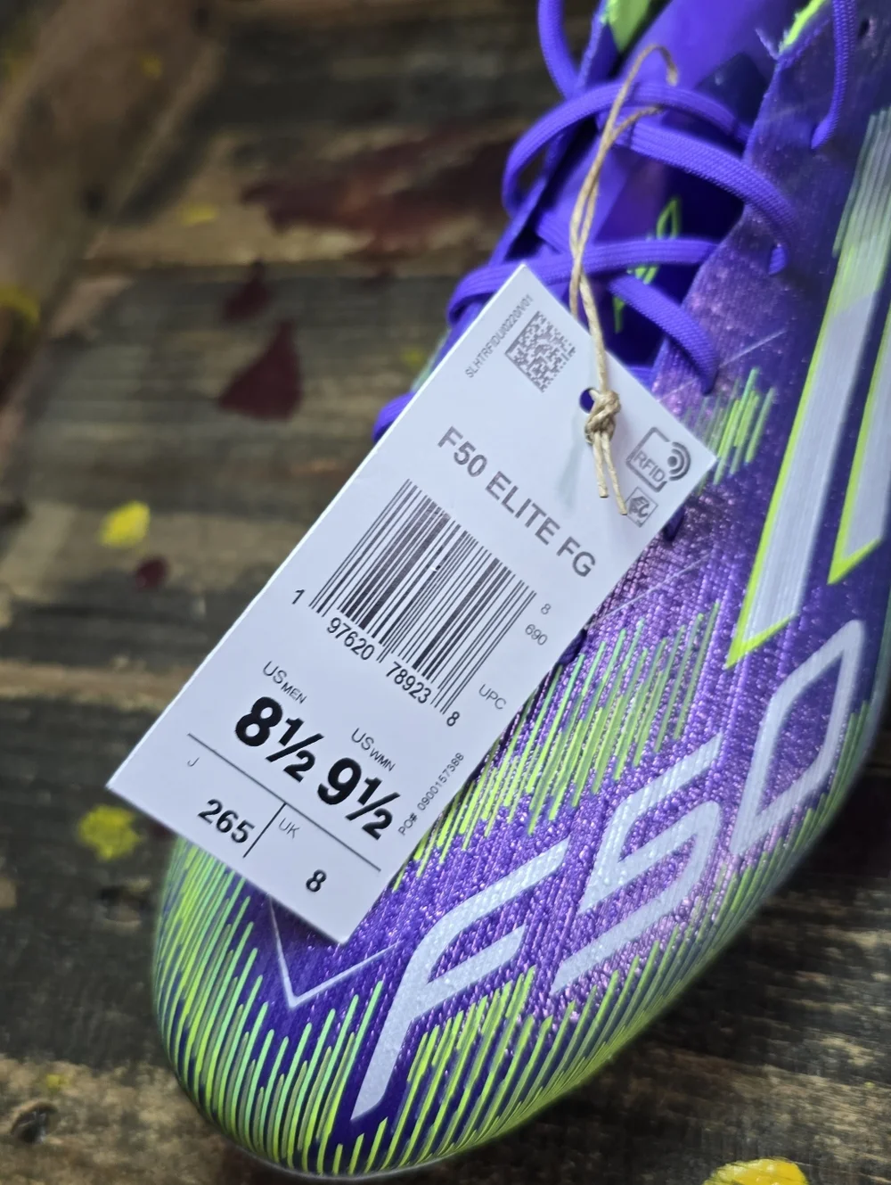 adidas Adizero F50 Elite FG Radiant Blaze Pack - JH7615 size 8.5 new_8